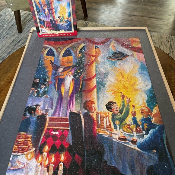 Warner Bros. Games Harry Potter Christmas At Hogwarts Puzzle Poshmark
